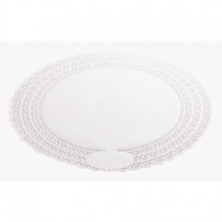 Pizzo bianco sotto torta ø cm 45 - 5 pz