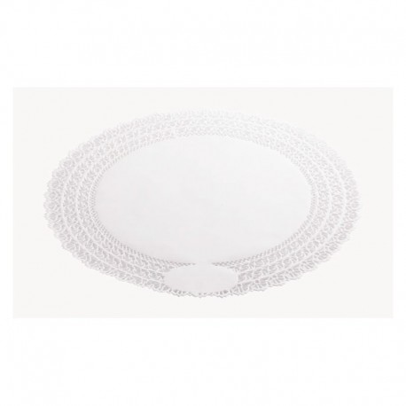 Pizzo bianco sotto torta ø cm 30 - 5 pz