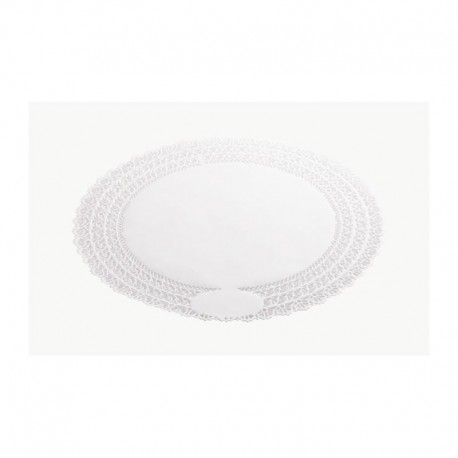 Pizzo bianco sotto torta ø cm 18 - 10 pz