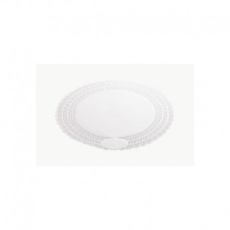 Pizzo bianco sotto pasta ø cm 10 - 50 pz