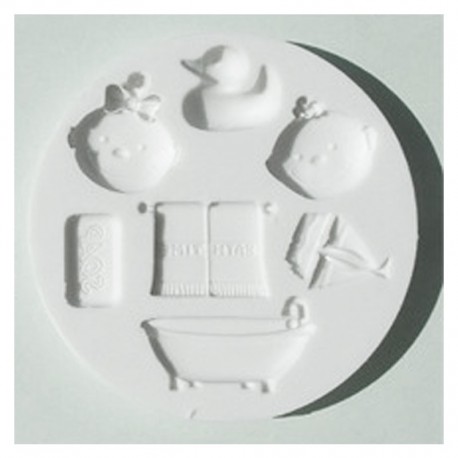 Dekoflex Bagnetto - silicone moulds Bathtime