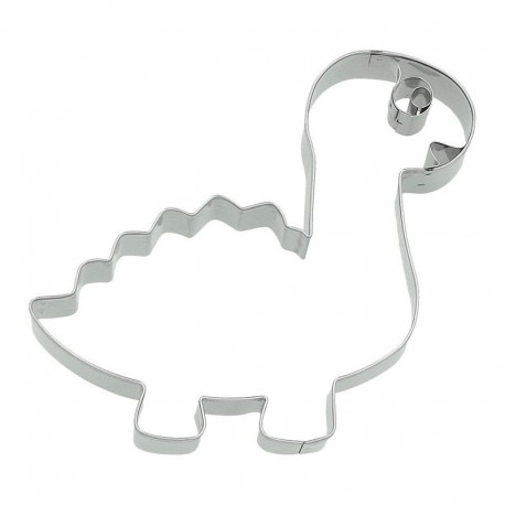 Dinosauro Diplodocus cm 10 tagliabiscotti inox