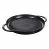 Grill nero in ghisa smaltata ø cm 30 staub