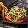 Grill rettangolare liscio staub