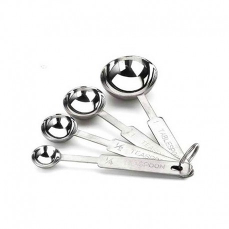 Spoon misurini cucchiaio inox set 4 pz