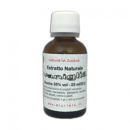 Estratto naturale Vaniglia bacche 35% vol. - 25 ml - 25g