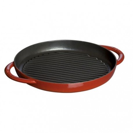 Grill rosso in ghisa smaltata ø cm 26 staub