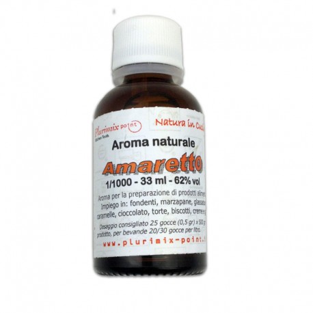 Aroma naturale Amaretto 62% vol  - 33 ml