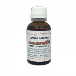 Aroma naturale Amaretto 62% vol  - 33 ml