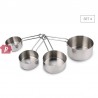 Misurini inox cups tazze set 4 pz