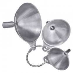 Imbuti in acciaio inox set 3 pz WESTMARK