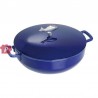 Tegame bouillabasse in ghisa smaltata blu ø cm 28 staub