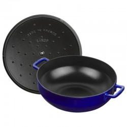 Tegame bouillabasse in ghisa smaltata blu ø cm 28 staub