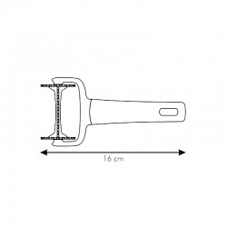 Rotella a rullo taglia ravioli quadrati Tescoma