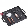 BBQ set 4 pz Texas con borsa in nylon