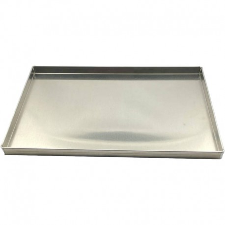 Teglia Pizza cm 40 x 30 x 2 alluminio