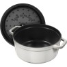 Cocotte in ghisa smaltata tartufo bianco ø cm 24 - staub