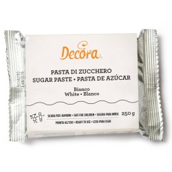 Pasta di zucchero bianca 250 g decora