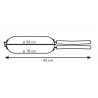 Set padelle antiaderenti girafrittata ø cm 26 - Tescoma