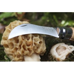 Roncola con spazzolino per funghi - Opinel