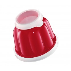 Set 6 forme per budino ml 150 - rosso