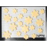 Stampo tagliapasta Fiocchi di Neve Snow cookie Cutter - 19 sagome