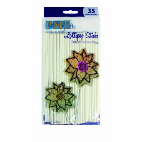 Bastoncini in carta per lollipop e cake pops - cm 16 - 35 pz