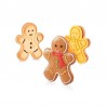 Timbro per biscotti motivo gingerbread man - 2 motivi