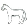 Cavallo cm 8 formina tagliabiscotti inox