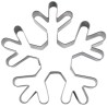 Fiocco di Neve cm 8 formina tagliabiscotti inox