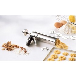 Pressa inox a stantuffo spara biscotti - 10 motivi