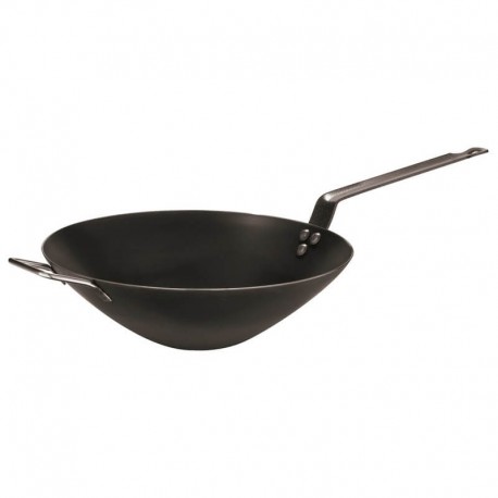 Wok in ferro con 1 manico ø cm 40