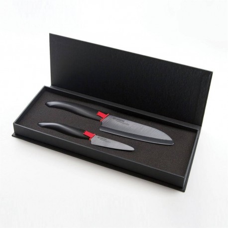 Set regalo Kyo Fine Black in ceramica - Kyocera