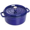 Cocotte in ghisa smaltata blu - ø cm 24 - staub