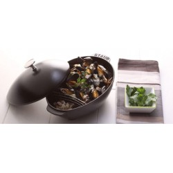 Cocotte in ghisa smaltata per cozze - staub