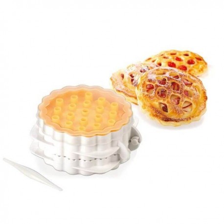 Forma crostatine set 3 motivi