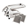 Tagliapatate inox a bastoncino con 2 griglie