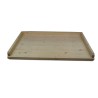 Tavola con sponde in abete lamellare cm. 90 x 64