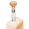 Coltelli formaggio set 3 pezzi - inox e legno di quercia