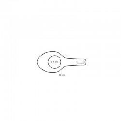 Cucchiaio dosatore con setaccio ø cm 4