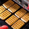 Waffle 4 cavità x 2 stampi in silicone - Lékuè