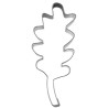 Foglia quercia formina tagliabiscotti inox - cm 8