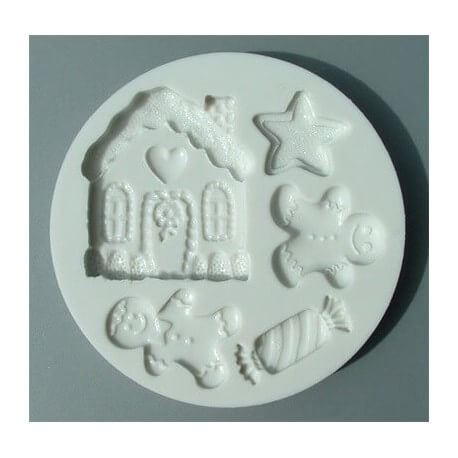 Dekoflex biscotti natale - silicone mould cookies