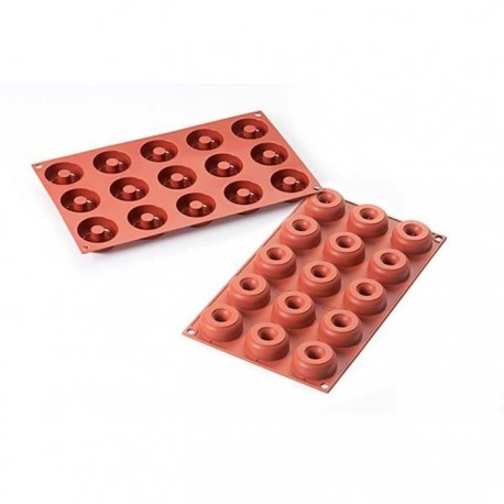 Mini Donuts silicone ø mm 45 - 15 cavità