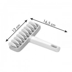 Rullo a 6 vie per taglio liscio e festonato